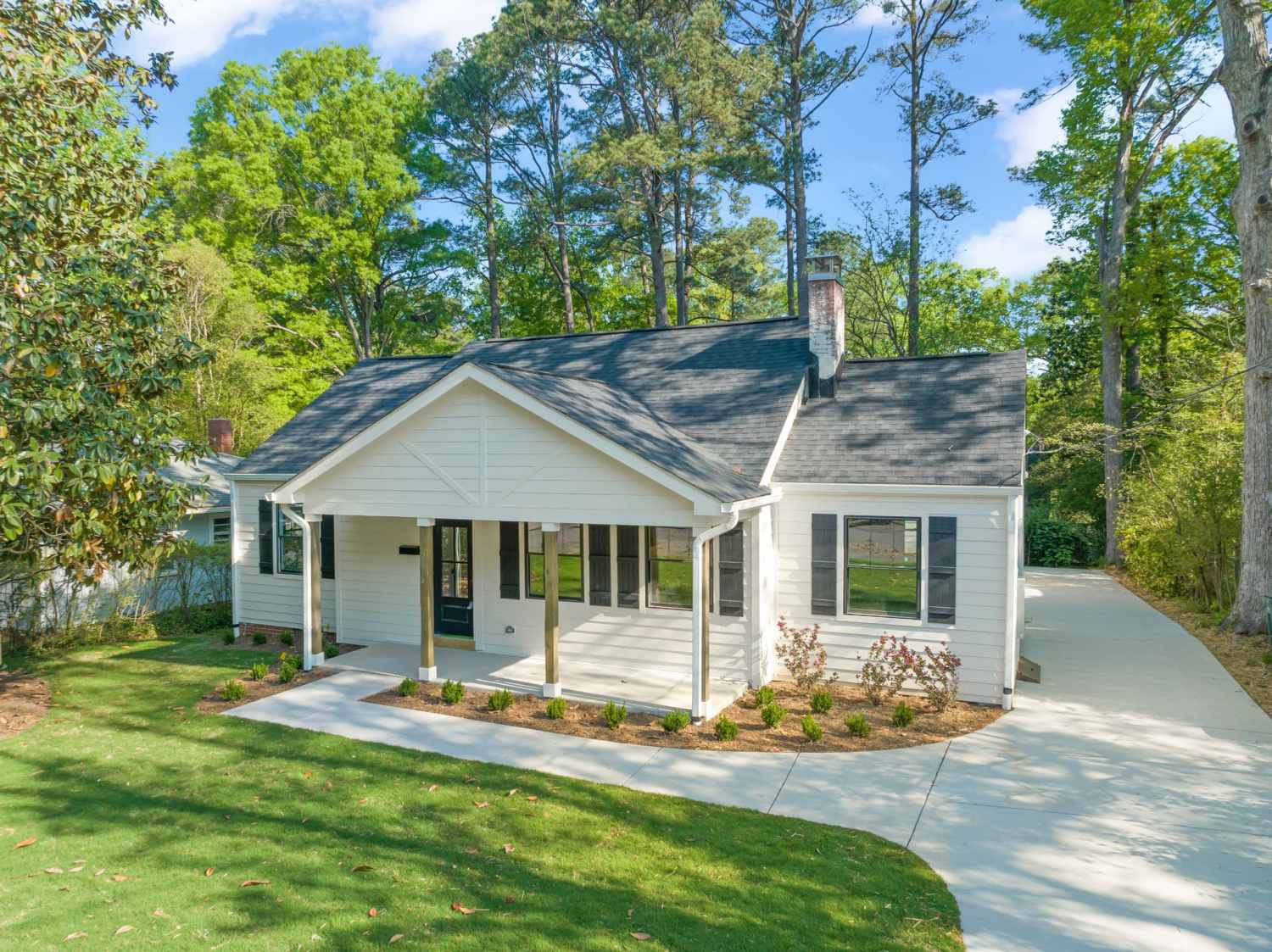 Whole home renovation completed by Green Hill Contracting in Raleigh
