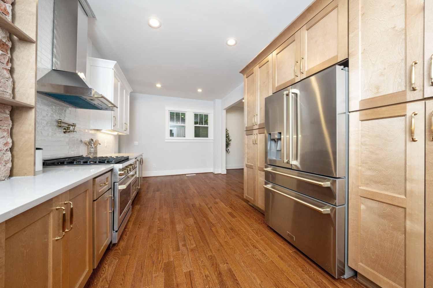 Rustic kitchen refresh completed in Raleigh, North Carolina